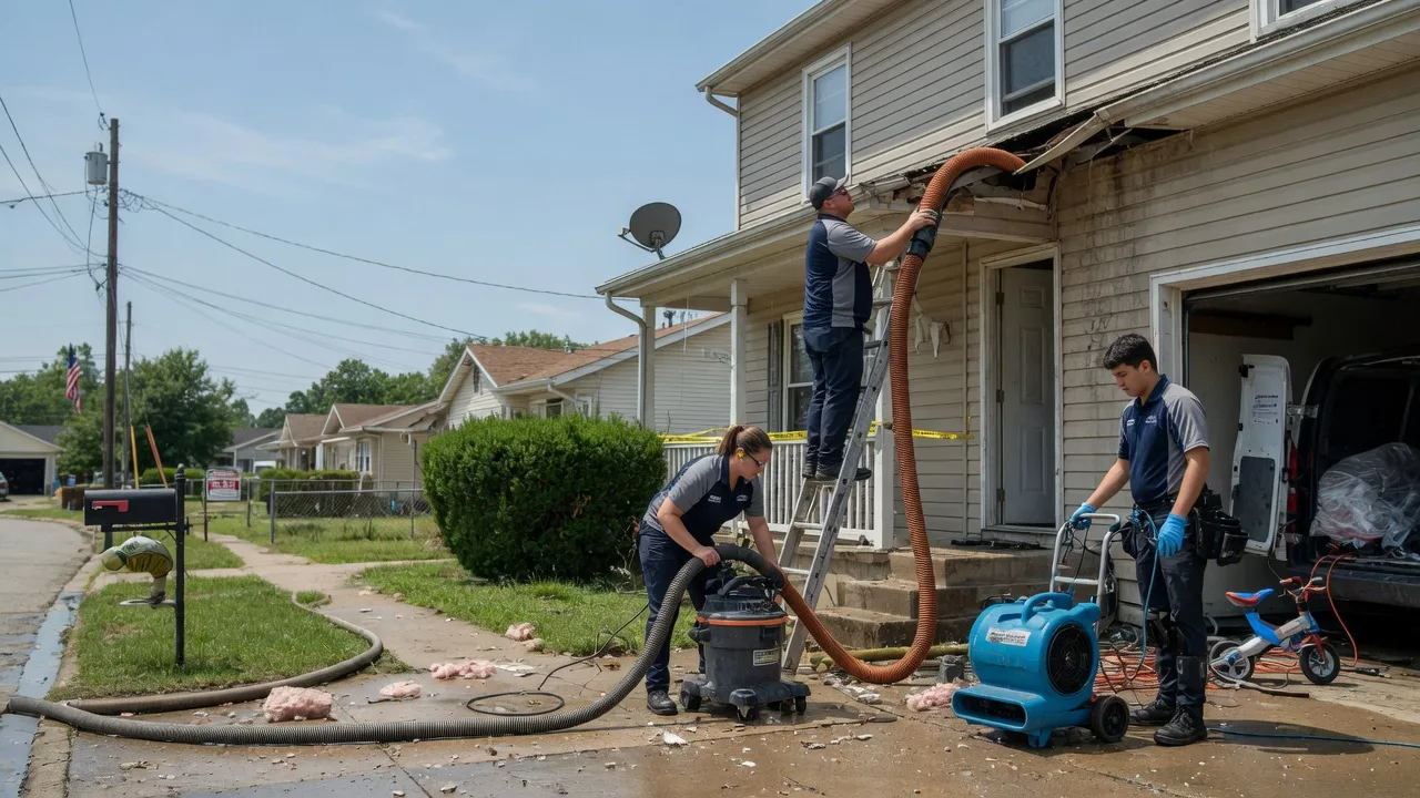 Water Damage Restoration in Berwick, IL near me